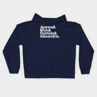 Ayanna & Ilhan & Rashida & Alexandria Kids Hoodie